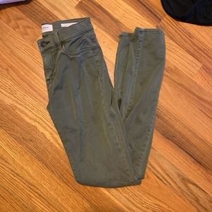 Pac Sun green jeggings